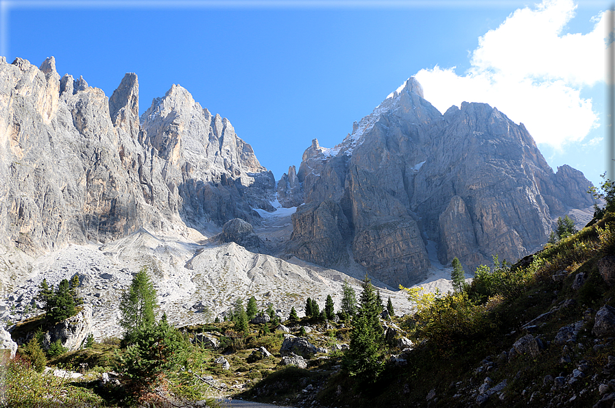 foto Da Passo Rolle a Passo Mulaz